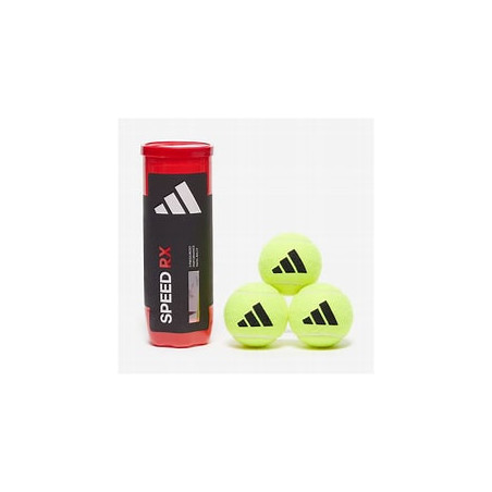 TUBE DE 3 BALLES DE PADEL ADIDAS SPEED RX